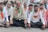 खांडवी येथे राष्ट्रवादी कॉंग्रेस शरदचंद्र पवार  पक्षाच्या वतीने रास्तारोको..!