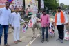 गद्दार खासदारांची गाढवावरून धिंड..! 
