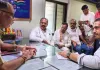 राजुरा हत्याकांड : हर्षवर्धन सपकाळ रोहित पवार यांचा जळगाव पोलीस स्टेशन मध्ये ठिय्या..!