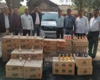 गोंदियात मोठी कारवाई: मध्य प्रदेशातून दारूची तस्करी रोखली, आरोपी फरार 