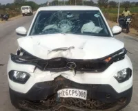 नांदेड-किनवट मार्गावर भीषण अपघात : कार–दुचाकी समोरासमोर धडक; दोघांचा मृत्यू