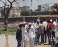 नाल्याच्या पाण्यात बडून चार बालके दगावली 