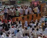 हजारो समर्थकांच्या उपस्थितीत लोकनेता सुरेशकुमार जेथलिया यांना साश्रू नयण्णांनी अखेरचा निरोप..!