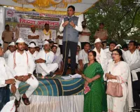 विमानतळ भूसंपादन प्रक्रियेला तात्पुरती स्थगिती; शेतकऱ्यांना लेखी आश्वासन, मुख्यमंत्र्यांशी चर्चेनंतर अंतिम निर्णय