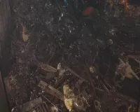 बाफना येथील तीन दुकाने शाॅट सर्किटमुळे खाक..!
