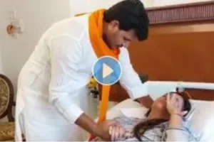 तब्बल 12 दिवसानंतर राणा दाम्पत्याची भेट; नवनीत राणांना कोसळलं रडू