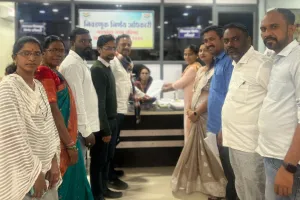 गडचांदूरात शेतकरी संघटनेच्या नेतृत्वात तिसरी आघाडी श्रीतेज प्रतिष्ठानचे निलेश ताजणे नगराध्यक्ष पदाचे उमेदवार गोंडवाना पक्षाचा पाठिंबा 