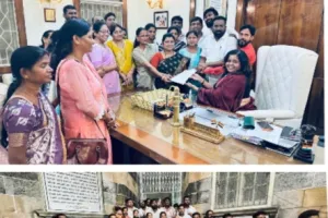 अखेर  चंद्रपूर महानगरपालिकेतील काँग्रेसची अधिकृत गटनोंदणी झाली रे बाप्पा..!