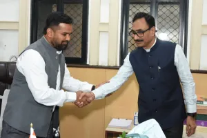 नूतन विभागीय आयुक्त जी.श्रीकांत यांनी कार्यभार स्वीकारला