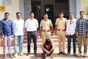 खून प्रकरणातील फरार आरोपीला भाग्यनगर पोलिसांनी पकडले 