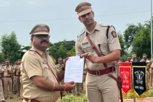 वर्दी बोलली कर्तृत्व गाजले; पिआय पंकज जाधव यांना केंद्राचा ‘उत्कृष्ट सेवा’ सन्मान..!