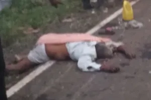 तोटंबा घाटात कमांडर जीपचा भीषण अपघात; तिघांचा जागीच मृत्यू