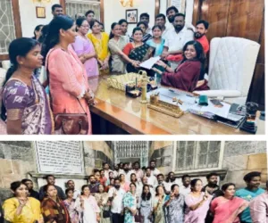 अखेर  चंद्रपूर महानगरपालिकेतील काँग्रेसची अधिकृत गटनोंदणी झाली रे बाप्पा..!