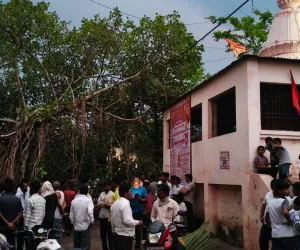 पैठण तालुक्यातील श्रीक्षेत्र आपेगावी वडाचे झाड कोसळल्याने गावाचा संपर्क तुटला!